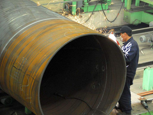 Solder steel tube