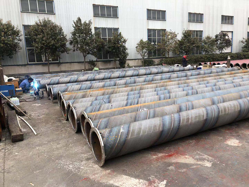 Helix steel tube
