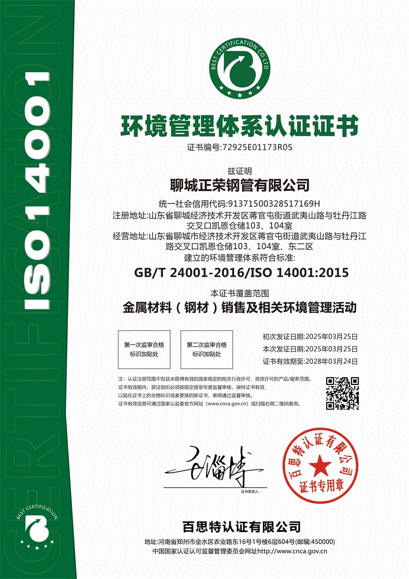 The environment runs systematic attestation letter